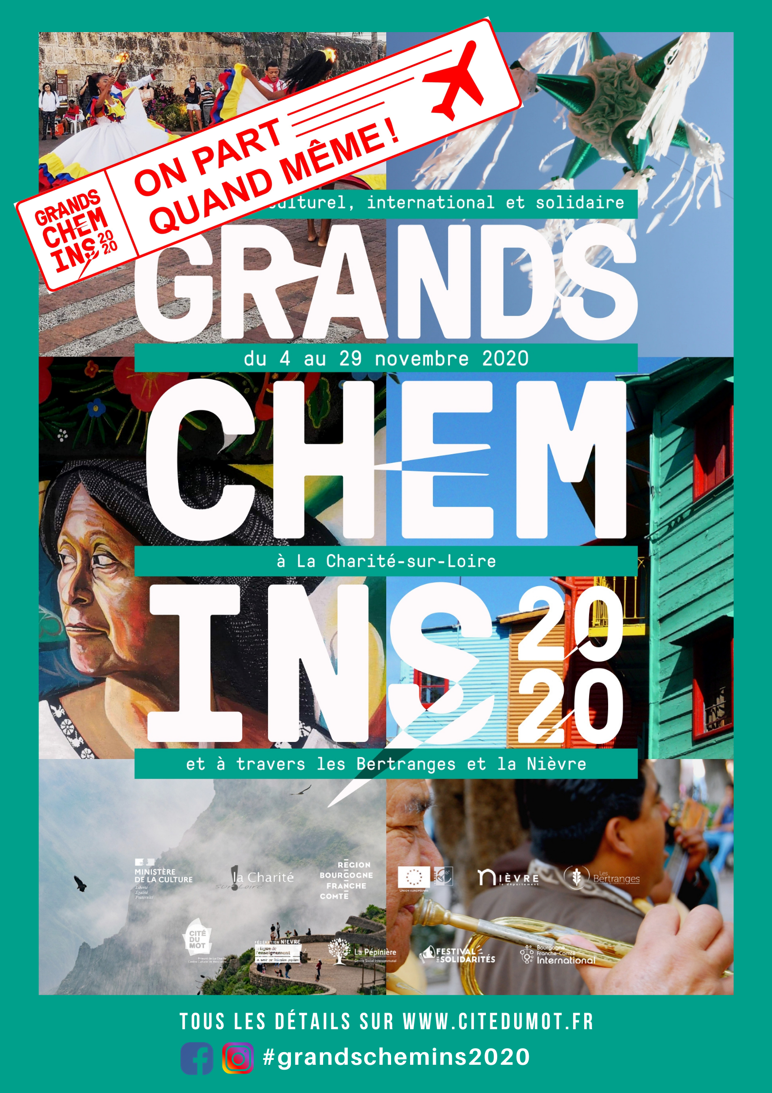 Tous les détails sur www.citedumot.fr #grandschemins2020