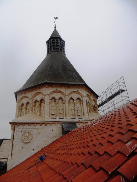 Restauration du transept nord © Marie Barthelet