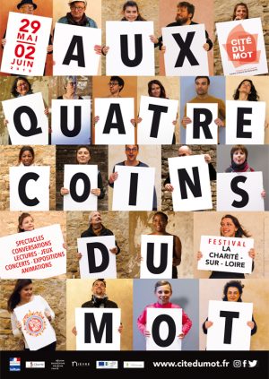 affiche AUX QUATRE COINS DU MOT 2019
